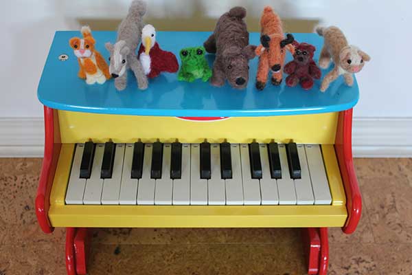 Okan Piano Academy Mini Piano for very young